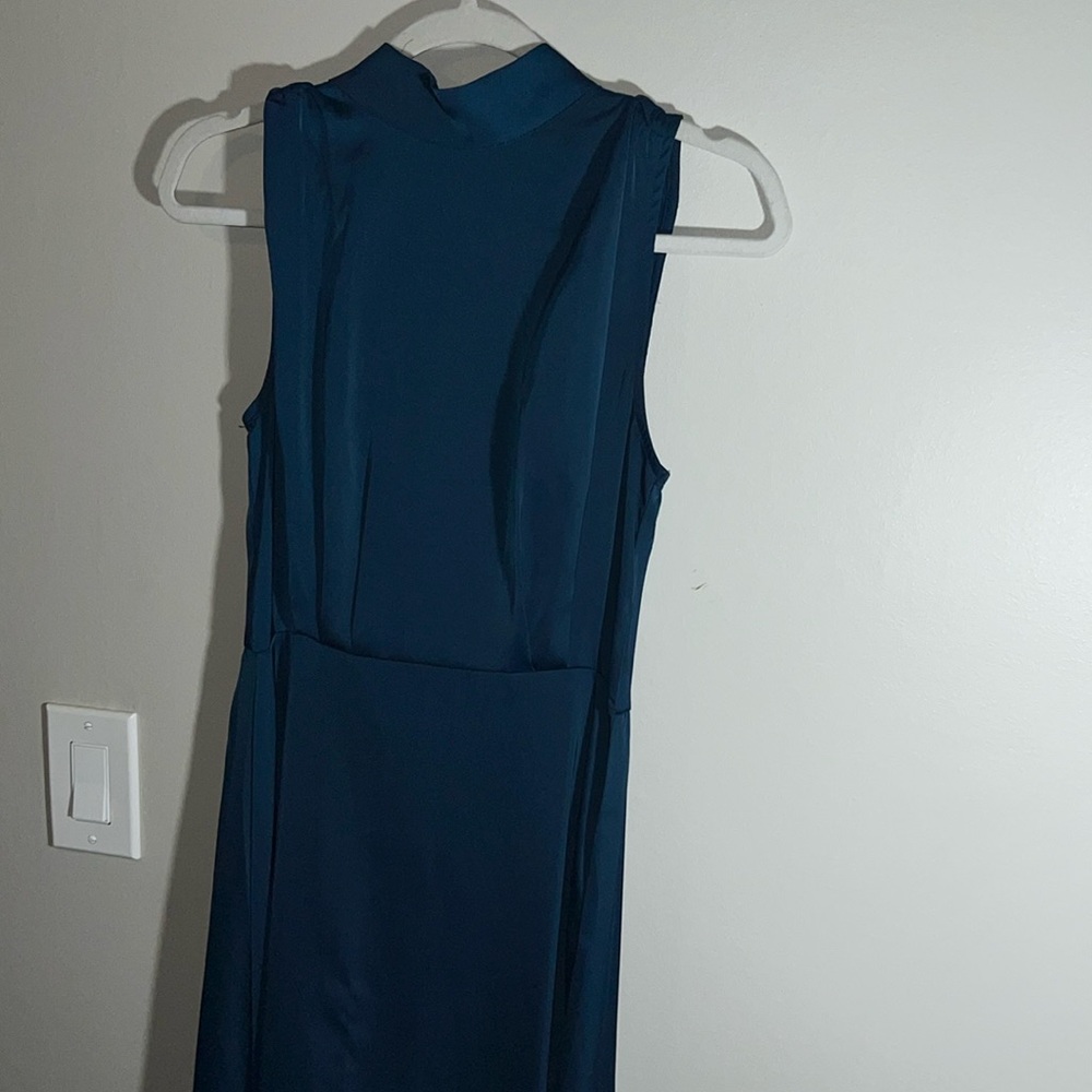 Women’s Midi Satin Dress - Picture 4 of 6